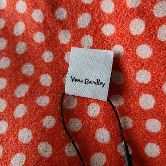 VERA BRADLEY REVERSIBLE SCARF IN CORAL MEADOW 72'' L X 20'' W - Picture 5 of 9